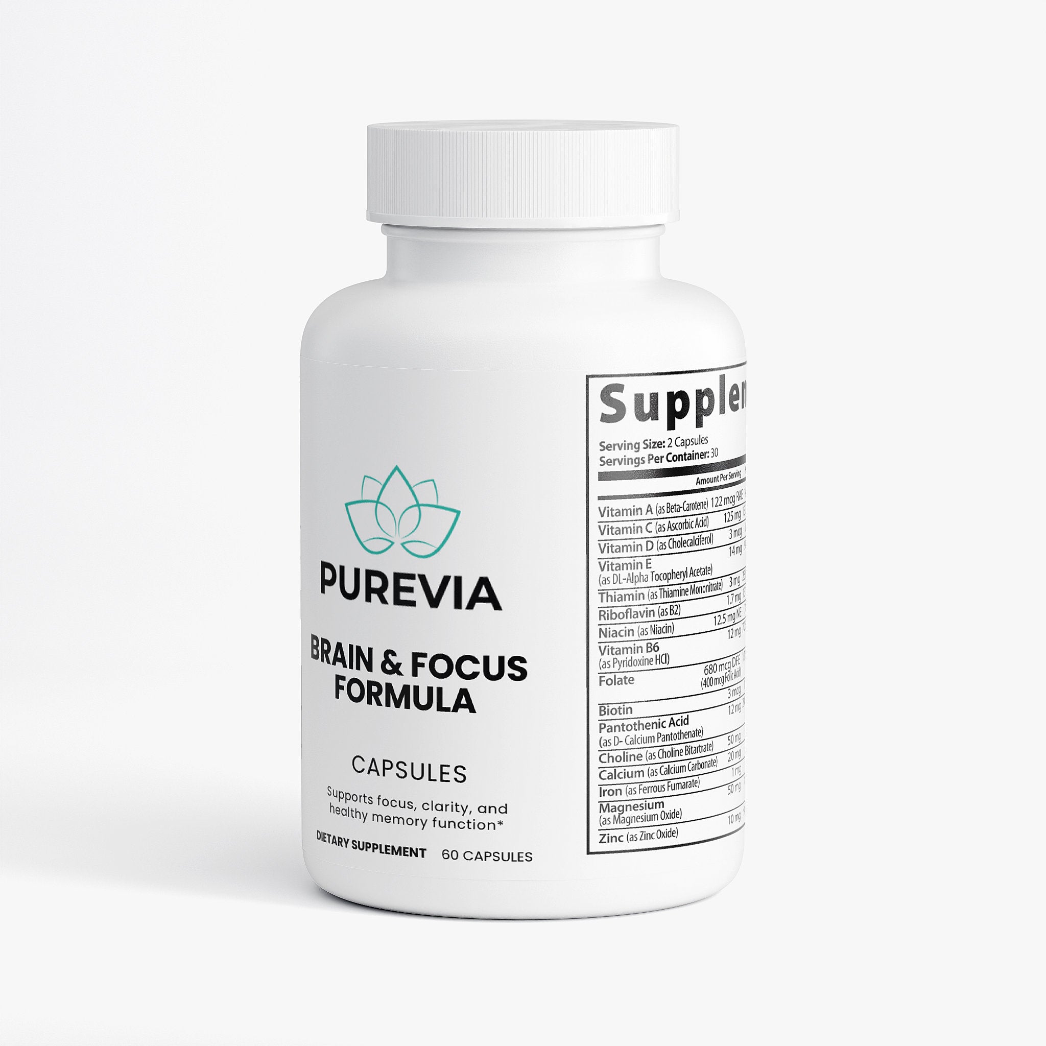 Brain & Focus Daily Support Formula