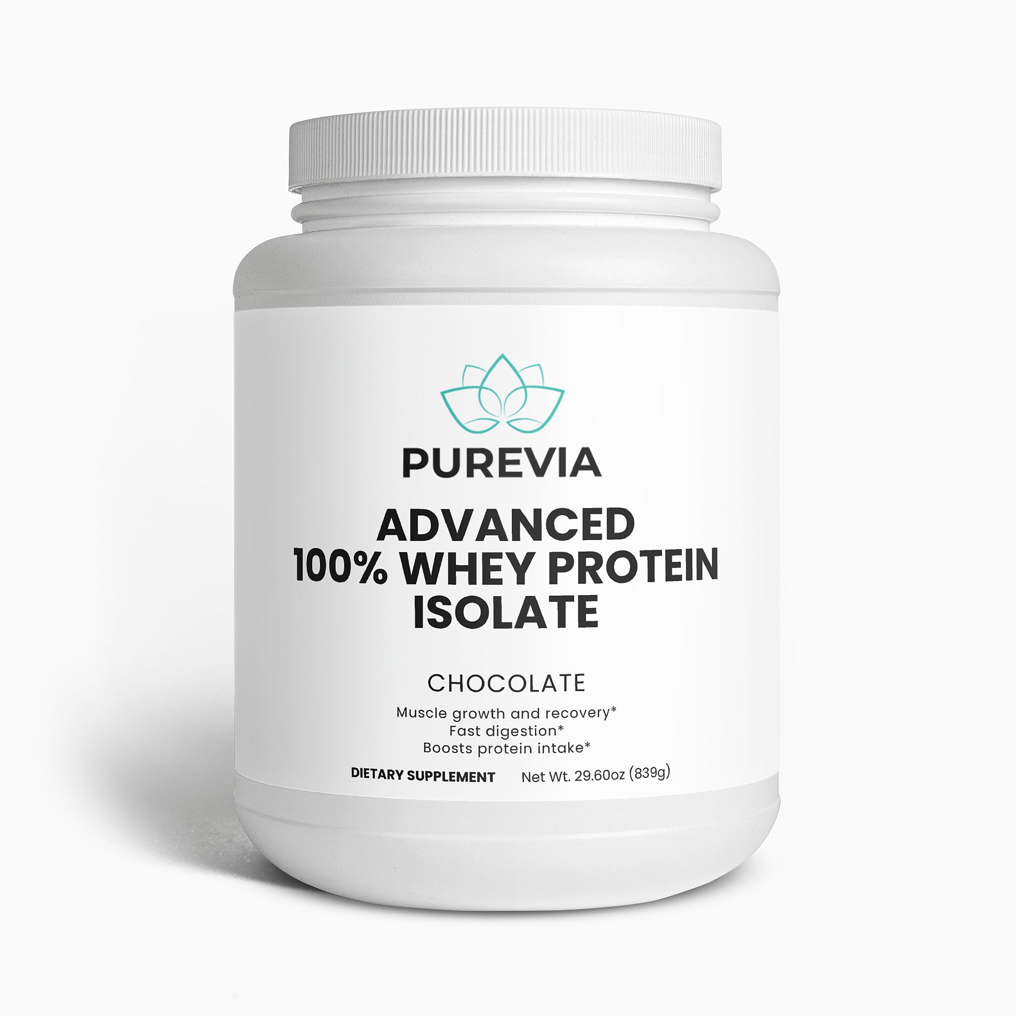 Advanced Whey Protein Isolate Powder (Chocolate)