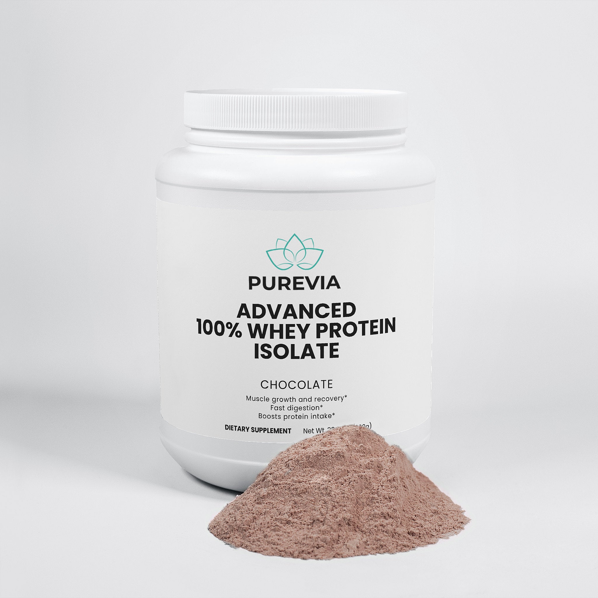 Advanced Whey Protein Isolate Powder (Chocolate)